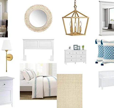 5 Coastal Bedroom Ideas…with Amazon