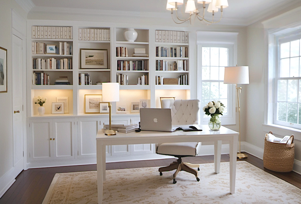 What You Need to Design a Hamptons Style Home Office