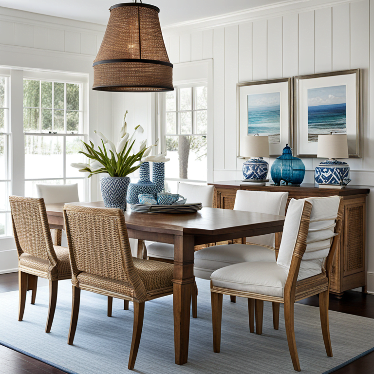 How to Create a Coastal Dining Room