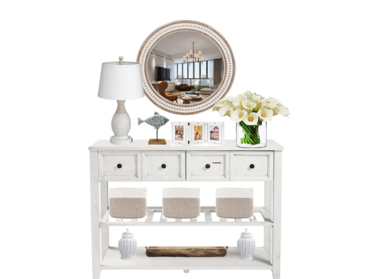 3 Beautiful Coastal Console Table Decor Ideas - Living Buy Coastal