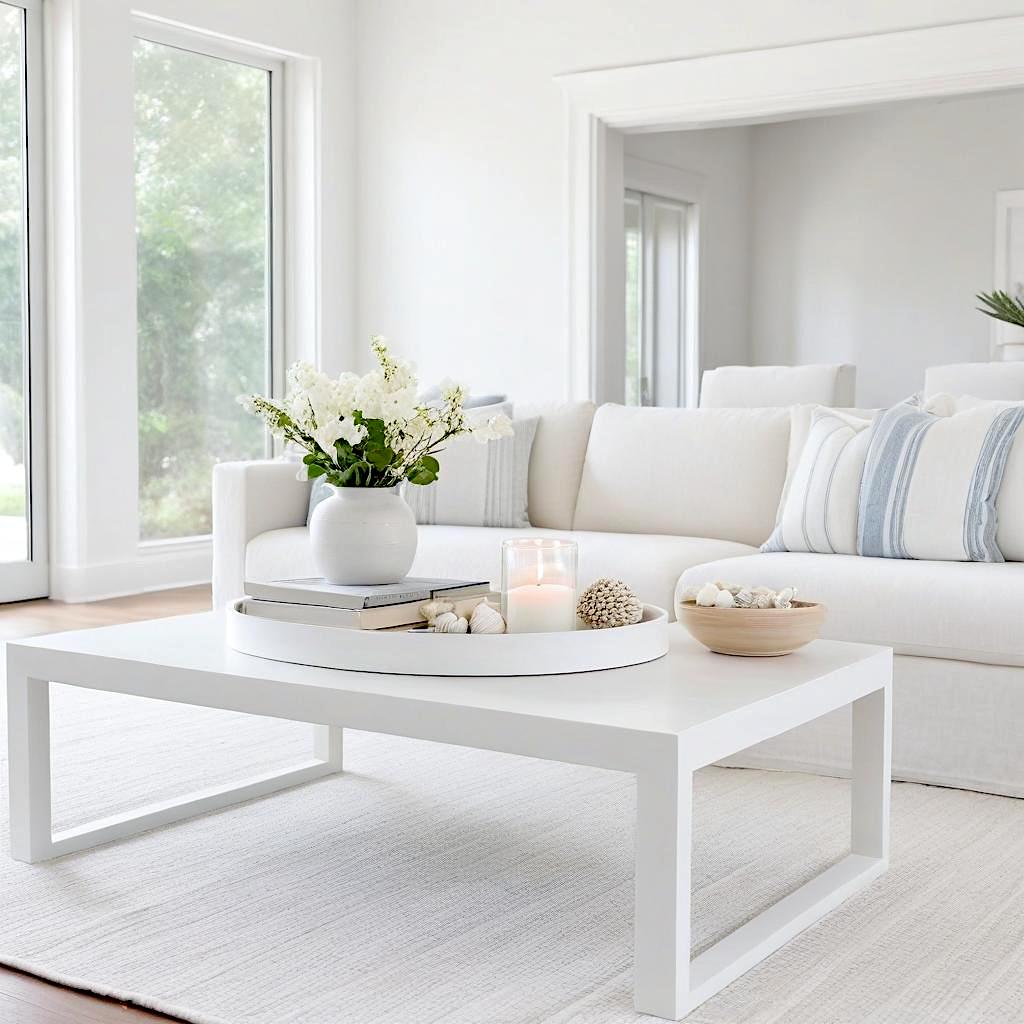 Get The Look: Serene Modern Coastal Hampton Living Room